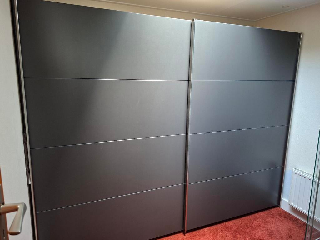 Schuifdeurkast / kledingkast Miami (Goossens), Ophalen, 50 tot 75 cm, 200 cm of meer, 200 cm of meer