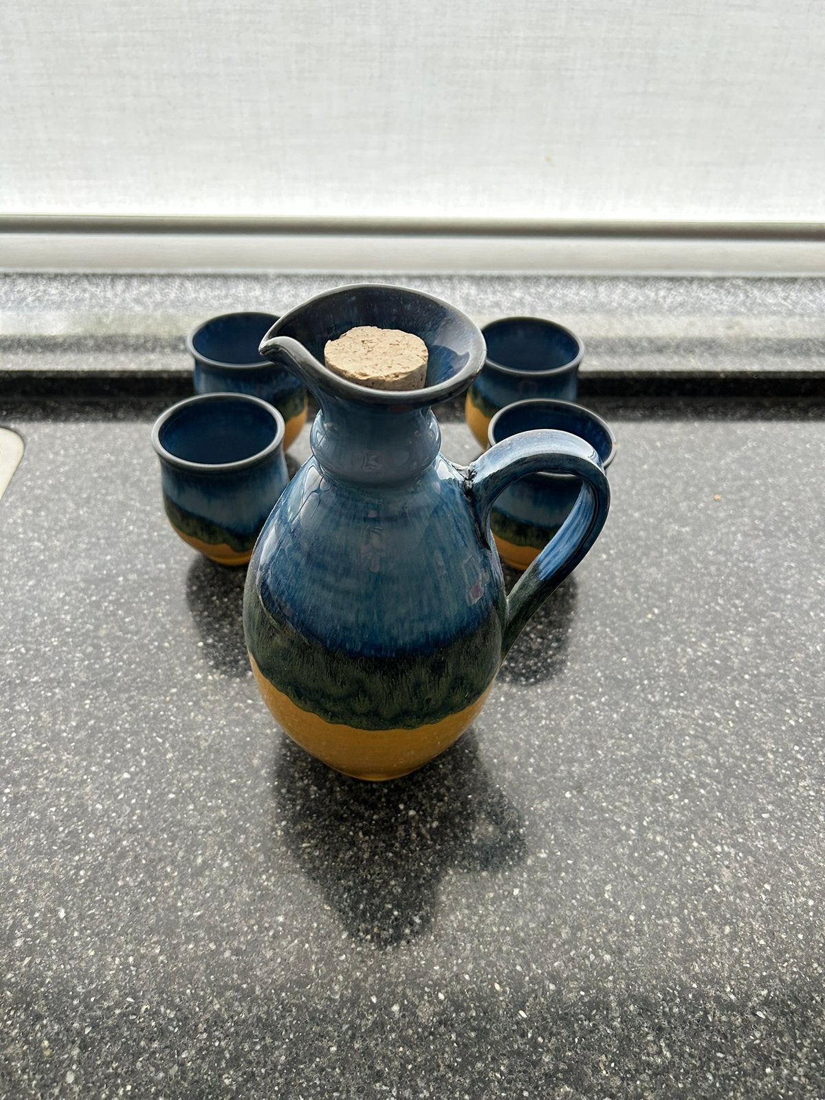 Tapas olijfolie kan set., Ophalen