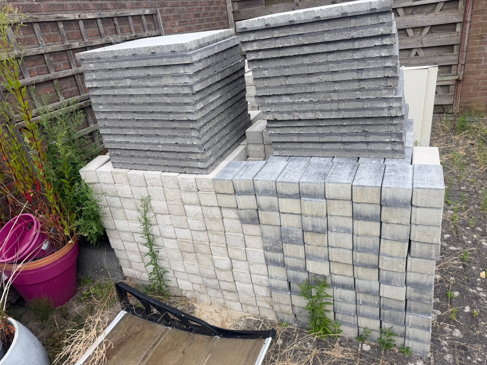 Partij nieuwe sierbestrating / klinkers / tuintegels –nieuw, Tuin en Terras, Ophalen of Verzenden, Nieuw, Beton, Klinkers