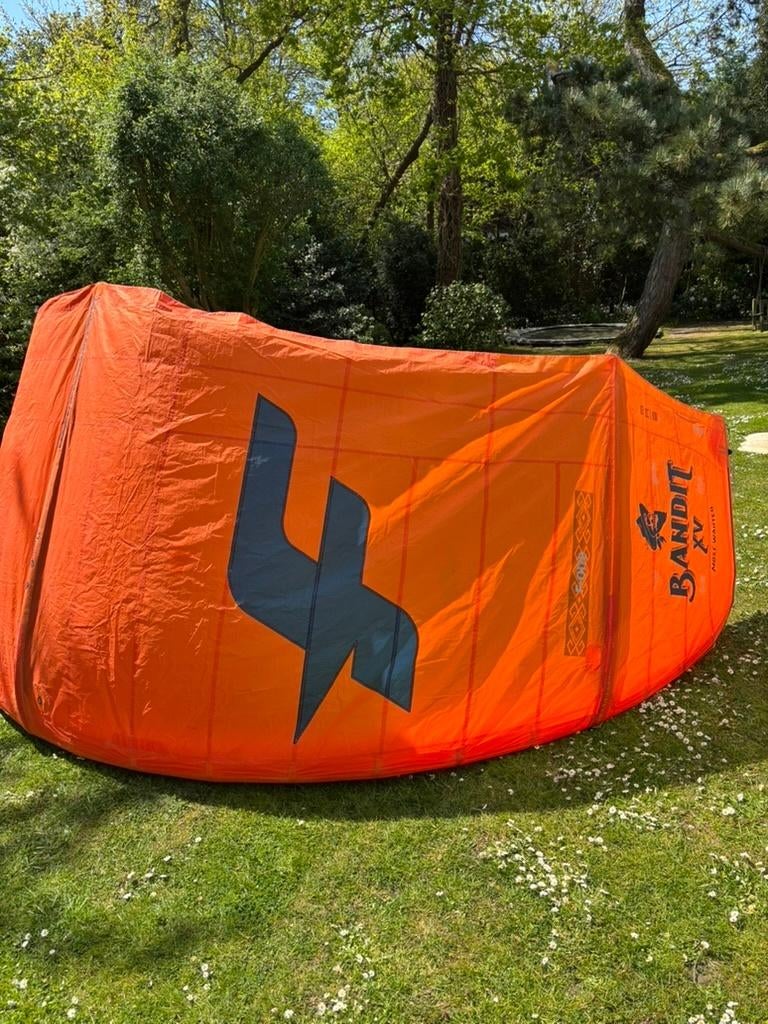 F-One Bandit XV 8 & 10m, Watersport en Boten, Kitesurfen, Gebruikt, 10 m², Geen board, Ophalen of Verzenden