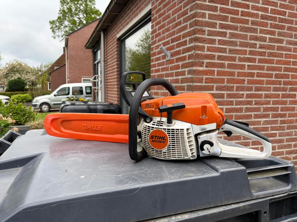 Stihl MS 261C kettingzaag 2025, Tuin en Terras, Hand-tuingereedschap, Ophalen, Zo goed als nieuw