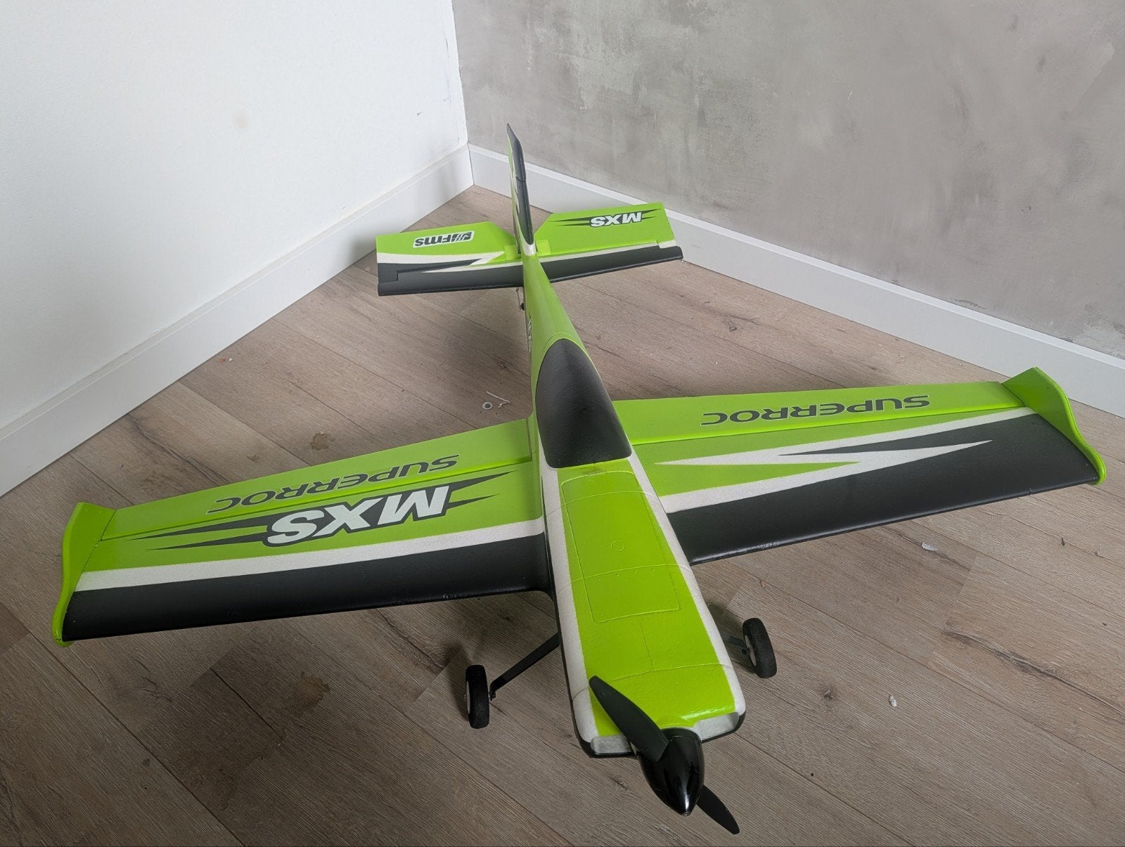 3D rc vliegtuig MXS Supperroc 1100mm nieuwstaat, Hobby en Vrije tijd, Ophalen, Nieuw