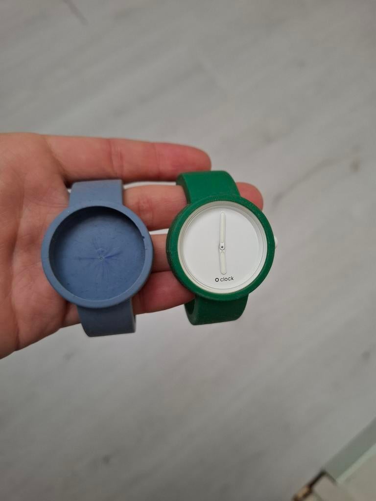 O Clock horloges- Blauw en Groen, Ophalen, Overige merken