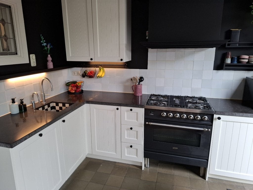 Tulp keuken, Ophalen, Gebruikt, Wit, Hoekkeuken