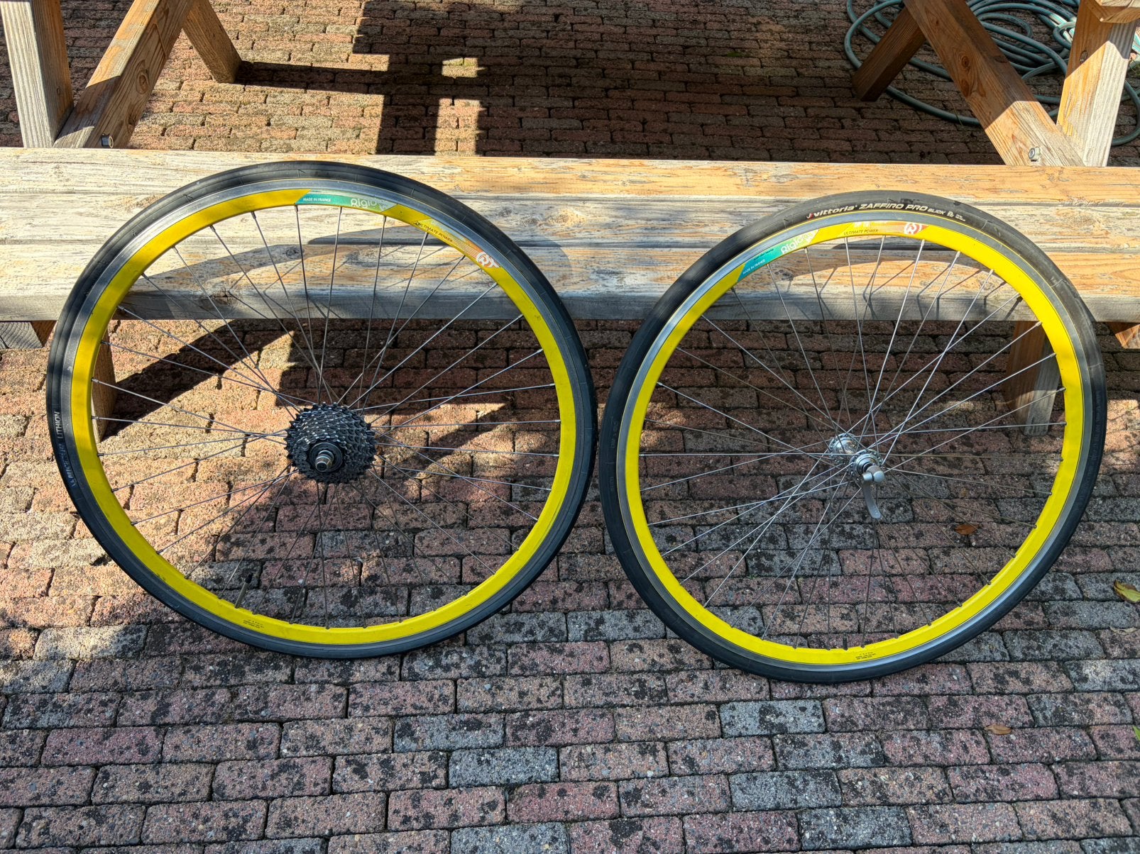 Rigida DP18 wielset, Ophalen of Verzenden, Racefiets, Wiel, Aluminium