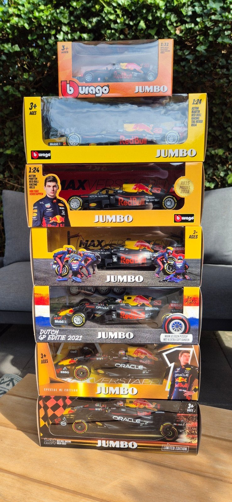Red Bull Max Verstappen F1 Raceauto's 2017-2023, Ophalen of Verzenden, Nieuw, Formule 1