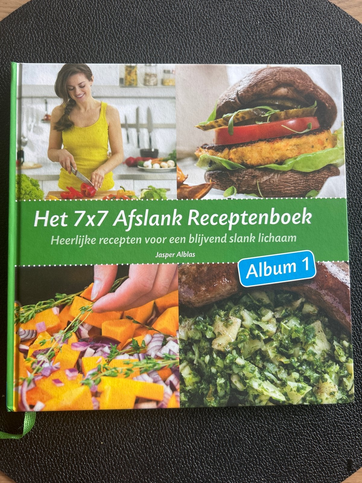 Het 7x7 Afslank Receptenboek - Jasper Alblas, Hoofdgerechten, Ophalen of Verzenden, Zo goed als nieuw, Gezond koken
