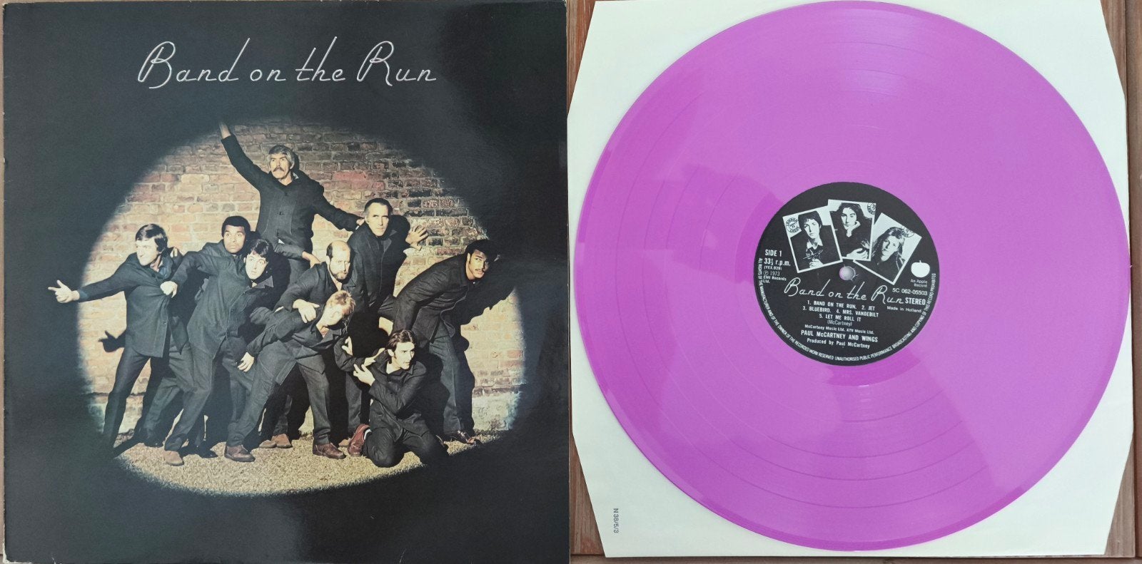 Wings - Band on the Run (Paarse LP), LP, Pop, Ophalen of Verzenden, Zo goed als nieuw