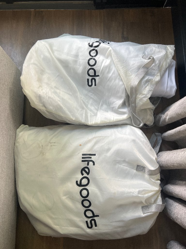 Luchtbedden Lifegoods, Ophalen, Ingebouwde pomp, Zo goed als nieuw, 1-persoons