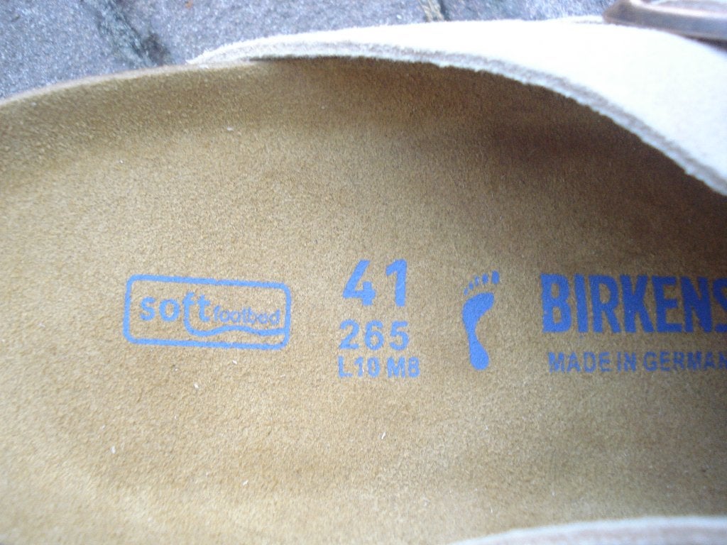BOSTON BIRKENSTOCK BEIGE NIEUW 41 GRATIS VERZENDING PER POST, Slippers, Verzenden, Beige, Nieuw