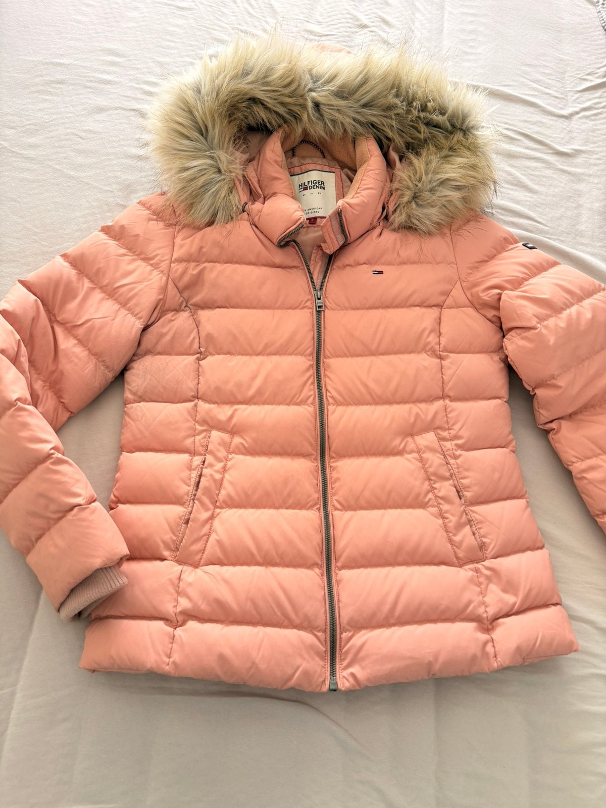 Tommy hilfiger jas maat M/L, Ophalen of Verzenden, Zo goed als nieuw, Maat 38/40 (M), Overige kleuren