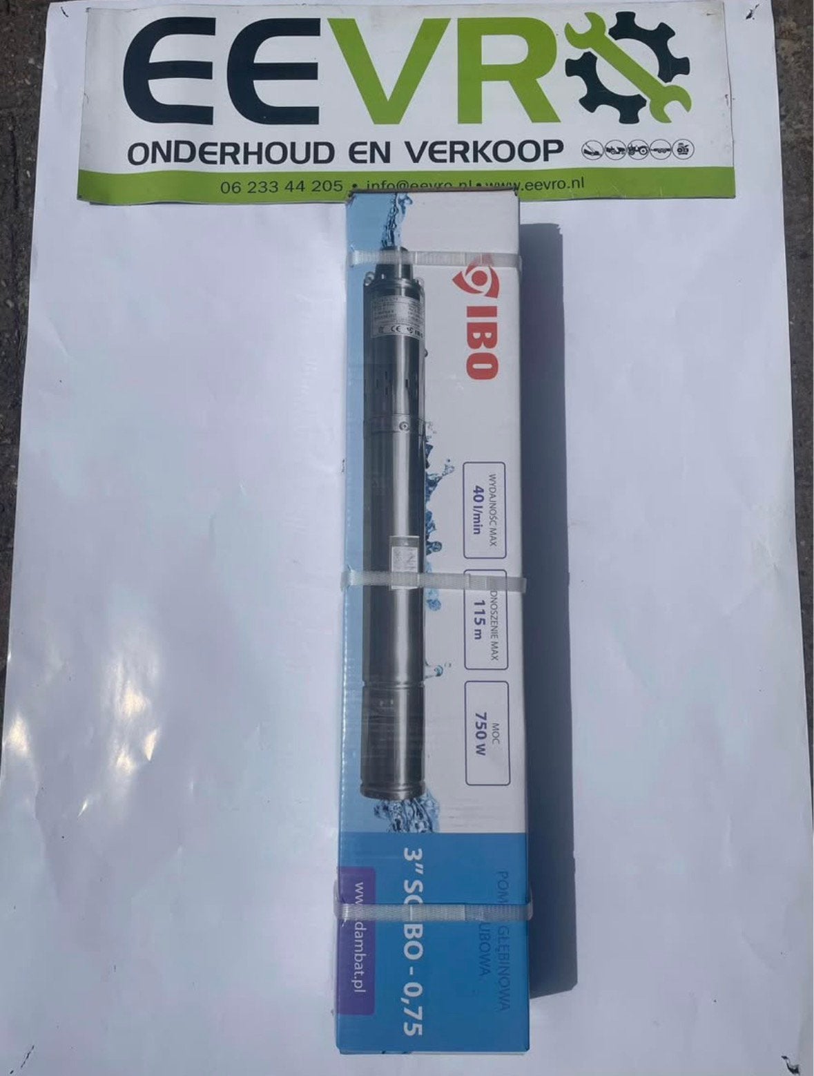 IBO Waterpompen, Bronpompen, Dompelpompen, 06 233 44 205, Ophalen of Verzenden, Nieuw, Elektrisch, Bronpomp