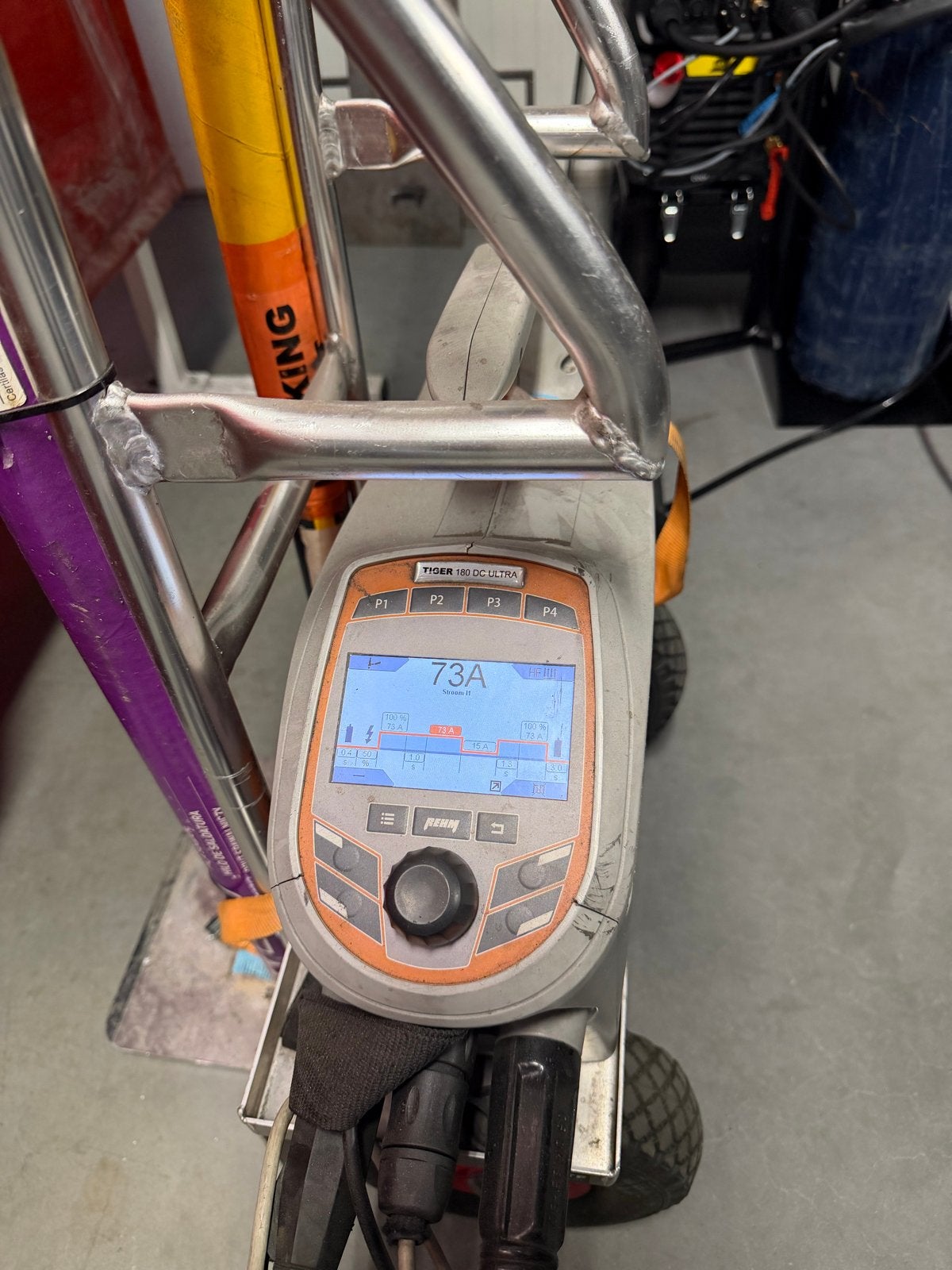 Rehm Tiger 180 DC Ultra Lasapparaat - TIG/Elektrode, Doe-het-zelf en Verbouw, Ophalen of Verzenden, Gebruikt, 150 tot 250 ampère