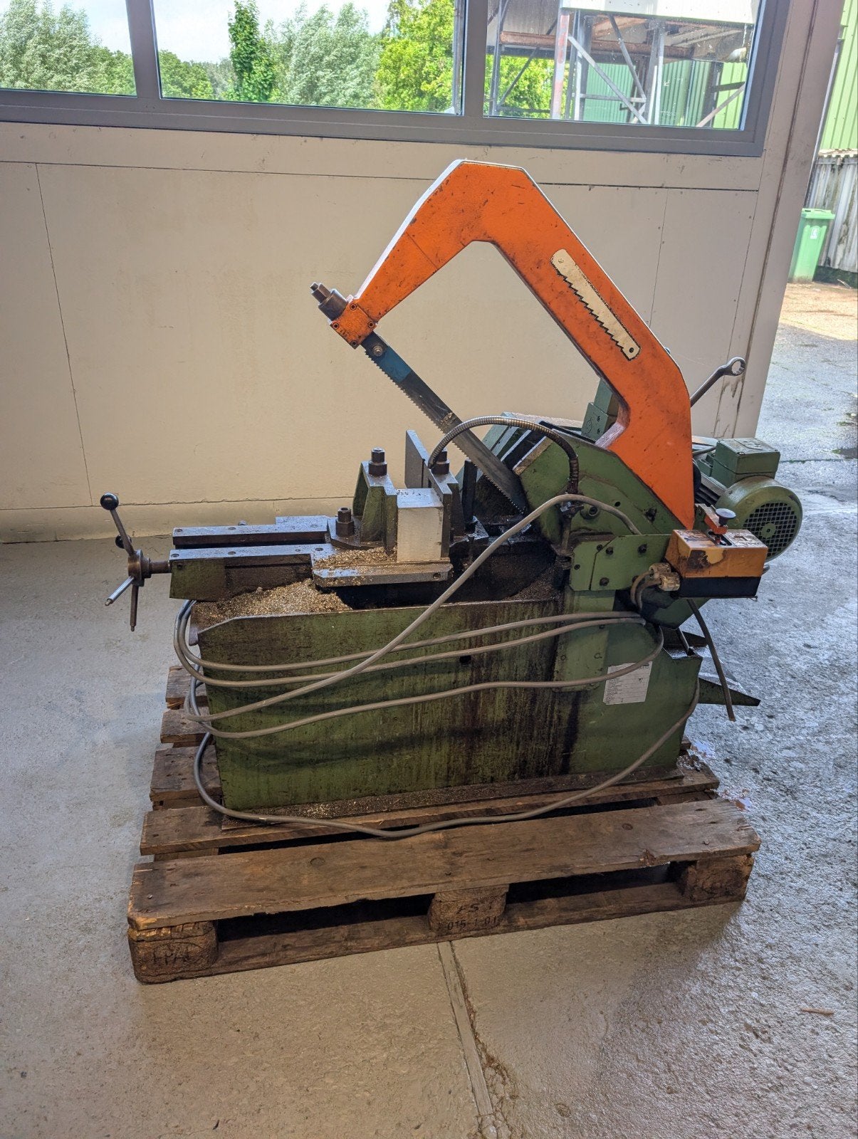Kasto Beugelzaag/zaagmachine, Gebruikt, 70 mm of meer, Ophalen of Verzenden, Lintzaag