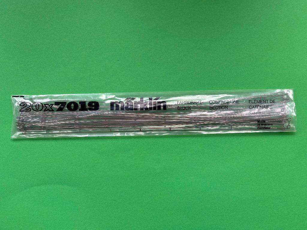 Märklin 7019 rijdraad bovenleiding 36 cm, Wisselstroom, Gebruikt, Overige typen, Ophalen of Verzenden