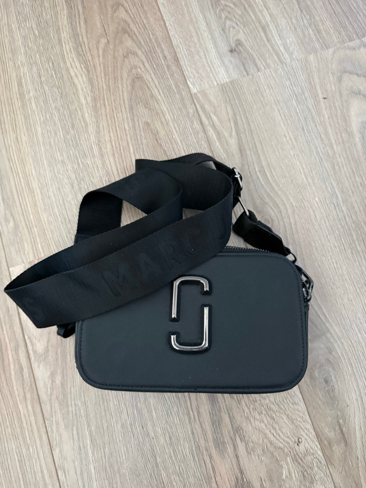 Marc Jacobs Snapshot Crossbody Tas Zwart, Ophalen of Verzenden, Zo goed als nieuw, Zwart, Schoudertasje