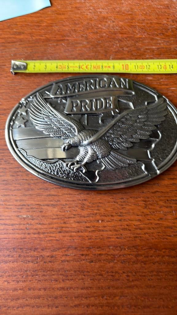 Buckle riemgesp American Pride Eagle, Kleding | Heren, Riemen en Ceinturen, Ophalen of Verzenden, Overige kleuren, Minder dan 95 cm