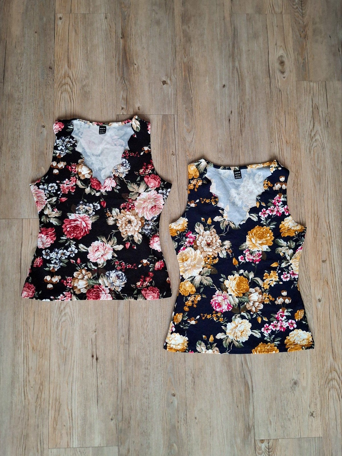 Set van 2 topjes - Shein - Maat S, Shein, Meerkleurig, Verzenden, Maat 36 (S)