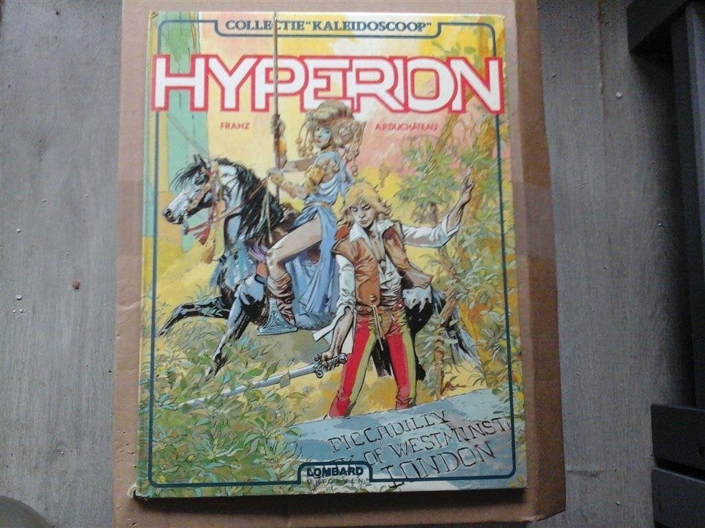 ns5-hyperion-harde kaft-uitstekende staat, Eén stripboek, Ophalen of Verzenden, Zo goed als nieuw