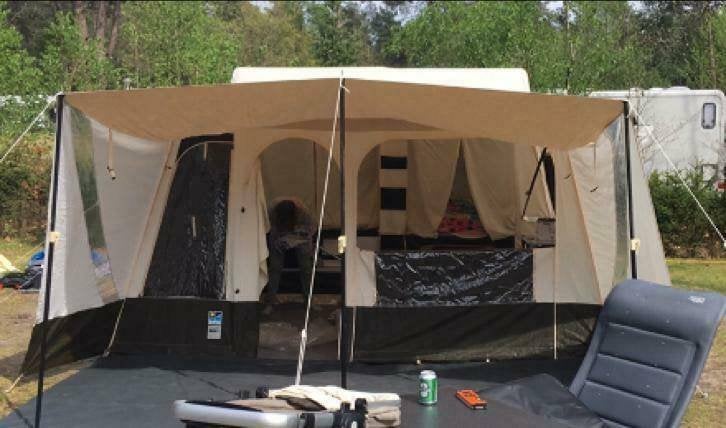 Jamet jametic all season, Caravans en Kamperen, Vouwwagens, Ophalen, Overige kleuren, Aanwezig, Jamet