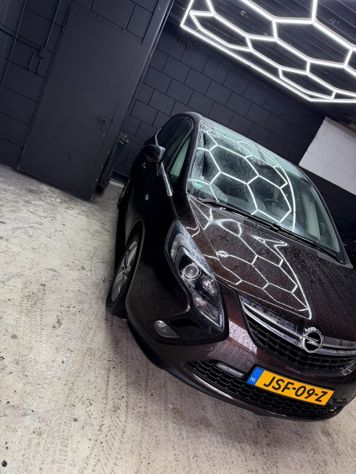 Opel Zafira 1.6T 125KW/170PK Aut6 2013 Bruin, Stof, 4 cilinders, 7 stoelen, Zafira