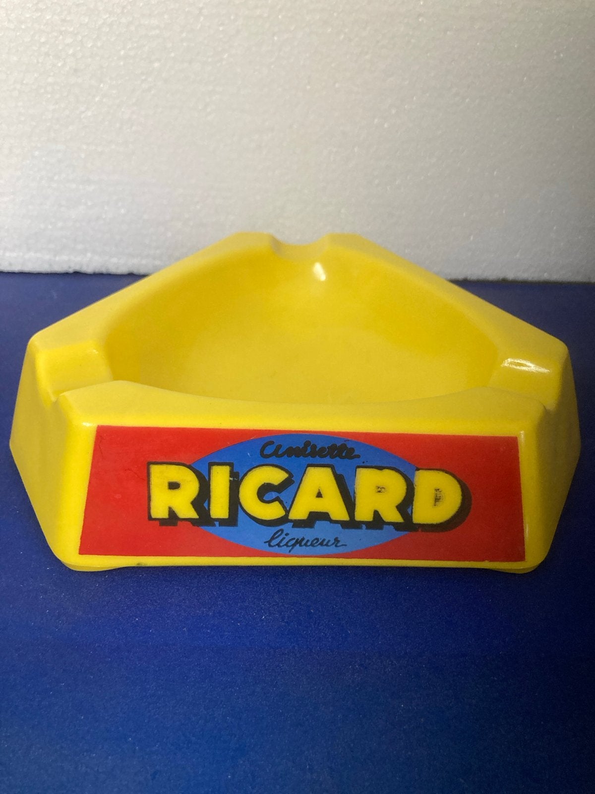 Vintage Ricard Opaline glas Asbak - Made in France, Ophalen of Verzenden