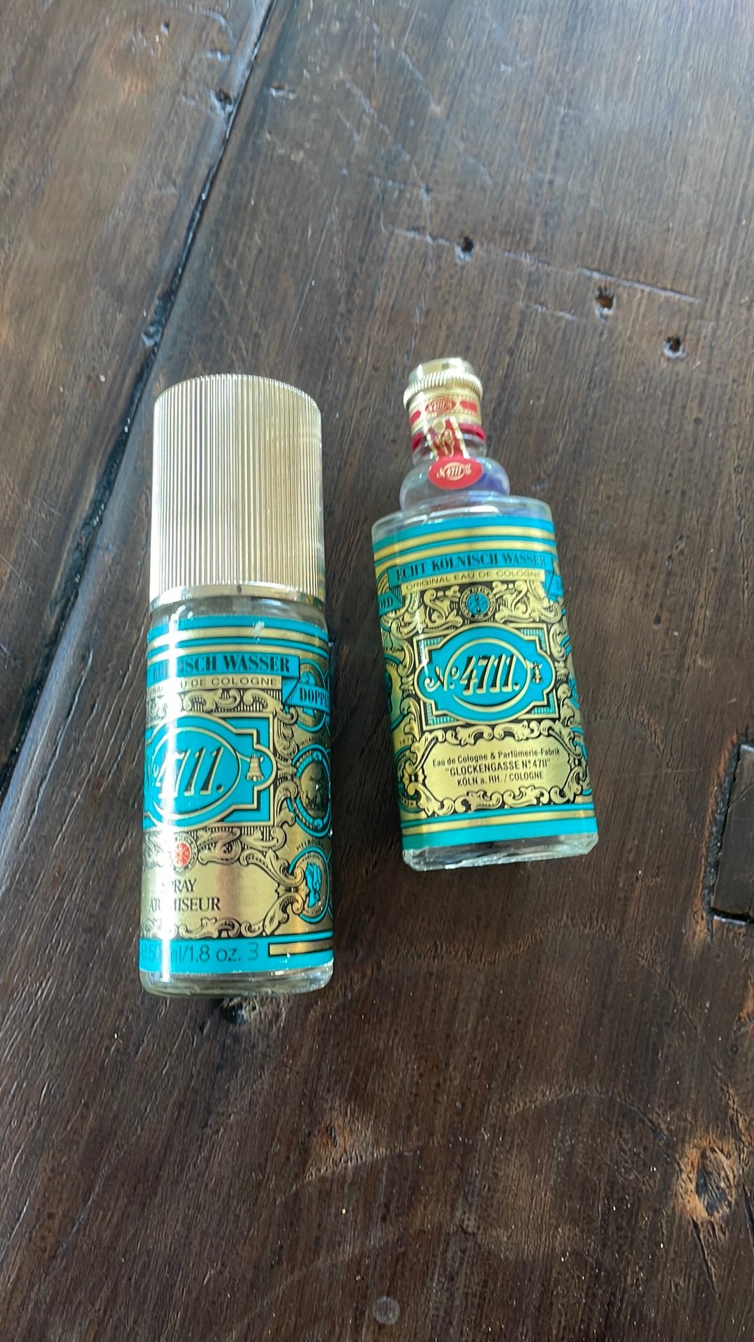Originele eau de cologne, Verzamelen, Parfumverzamelingen, Ophalen of Verzenden, Zo goed als nieuw, Parfumfles
