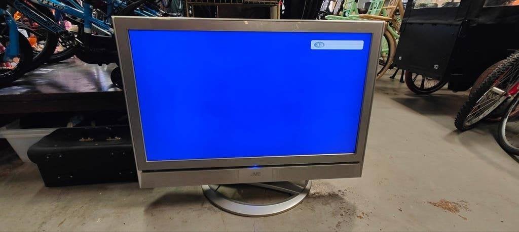 JVC LCD TV - Ideaal voor retro gaming en oude videobanden, Gebruikt, 50 Hz, Onbekend, 80 tot 100 cm