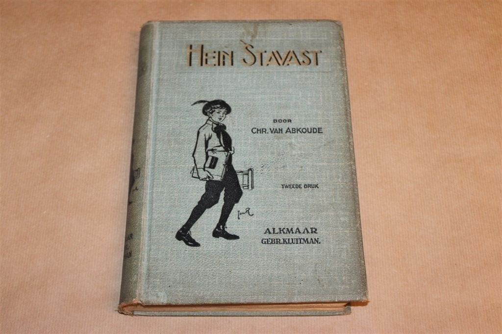 Hein Stavast — Vintage Jongensboek Abkoude, 2e dr 1911, Verzenden, Gelezen