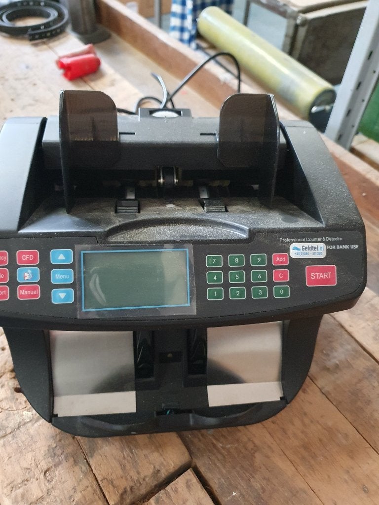 papier geld tel apperaat, Ophalen, Sorteermachine of Telmachine