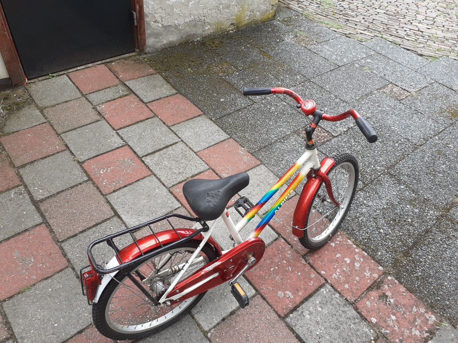Alpina kinderfiets 20 inch - Gebruikt, Fietsen en Brommers, Fietsen | Kinderfietsjes, Ophalen, Gebruikt, Alpina, Terugtraprem