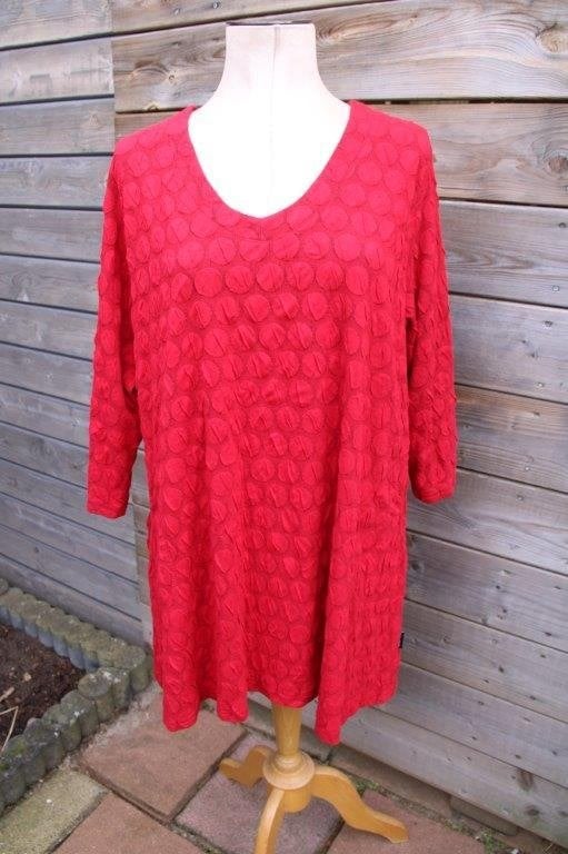 Tuniek rood Pont Neuf mt XL A-lijn Vaste prijs, Kleding | Dames, Maat 46/48 (XL) of groter, Ophalen of Verzenden, Zo goed als nieuw