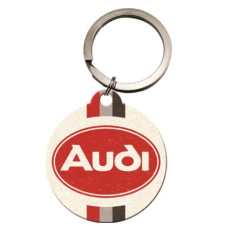Audi logo metalen sleutelhanger, Americansaleshop@gmail.com, Gebruiksvoorwerp, Nieuw, Ophalen of Verzenden