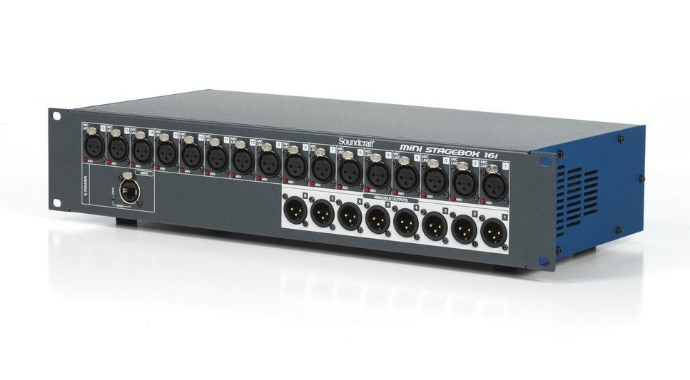Soundcraft stageblok 16i, Muziek en Instrumenten, Mengpanelen, Ophalen, Zo goed als nieuw, 10 tot 20 kanalen