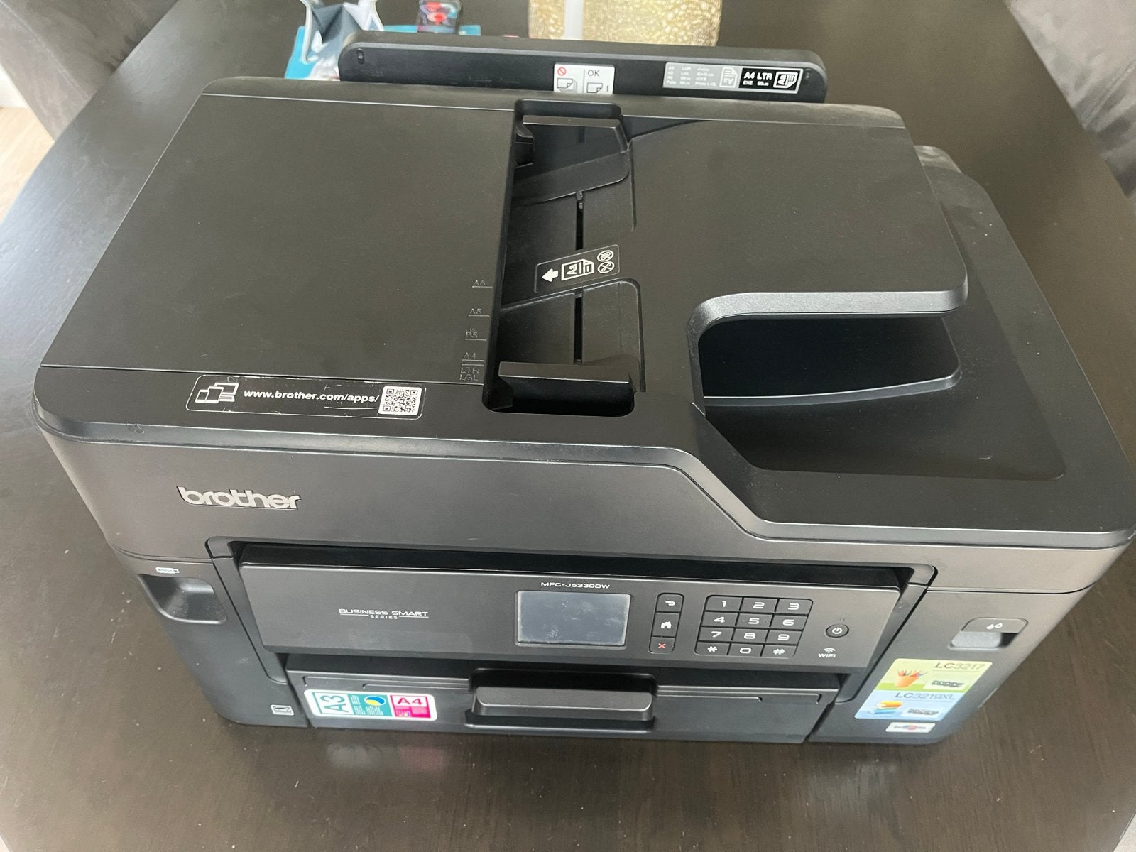 Brother MFC-J5330DW All-in-one printer  met kleurdefect, Computers en Software, Printers, Ophalen, Inkjetprinter, All-in-one, Kleur printen