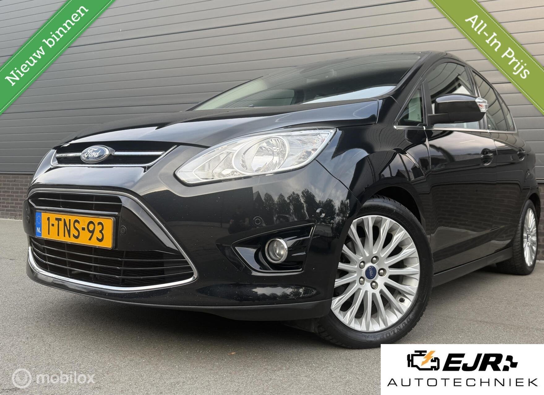 Ford C-Max 1.0 Titanium TOPSTAAT CLIMA*CRUISE*NAV*CAMERA*HAA, Voorwielaandrijving, Euro 5, 125 pk, Gebruikt