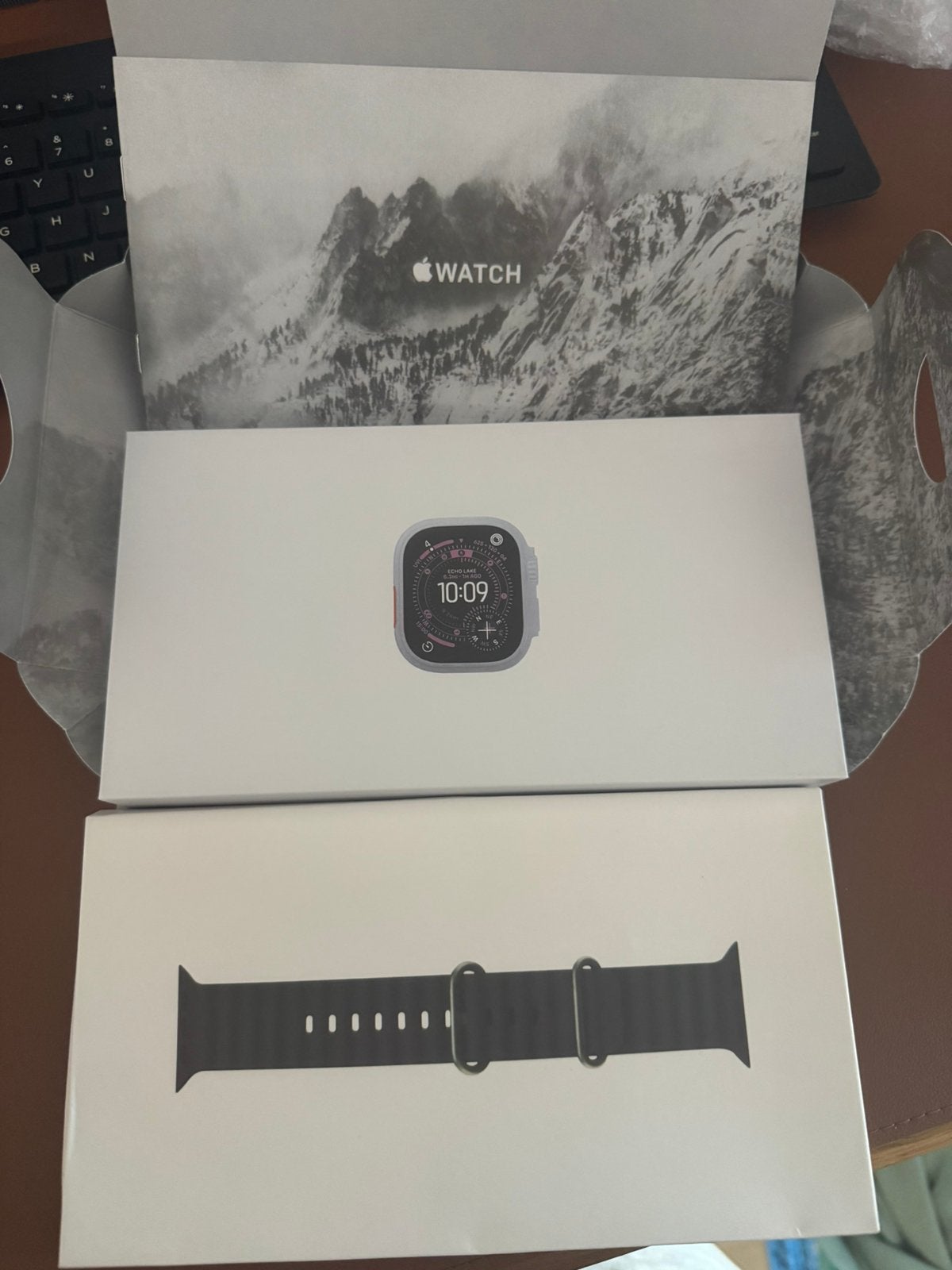 Smartwatch ultra 3, Sieraden, Tassen en Uiterlijk, Ophalen of Verzenden, Zo goed als nieuw, Zwart, Android