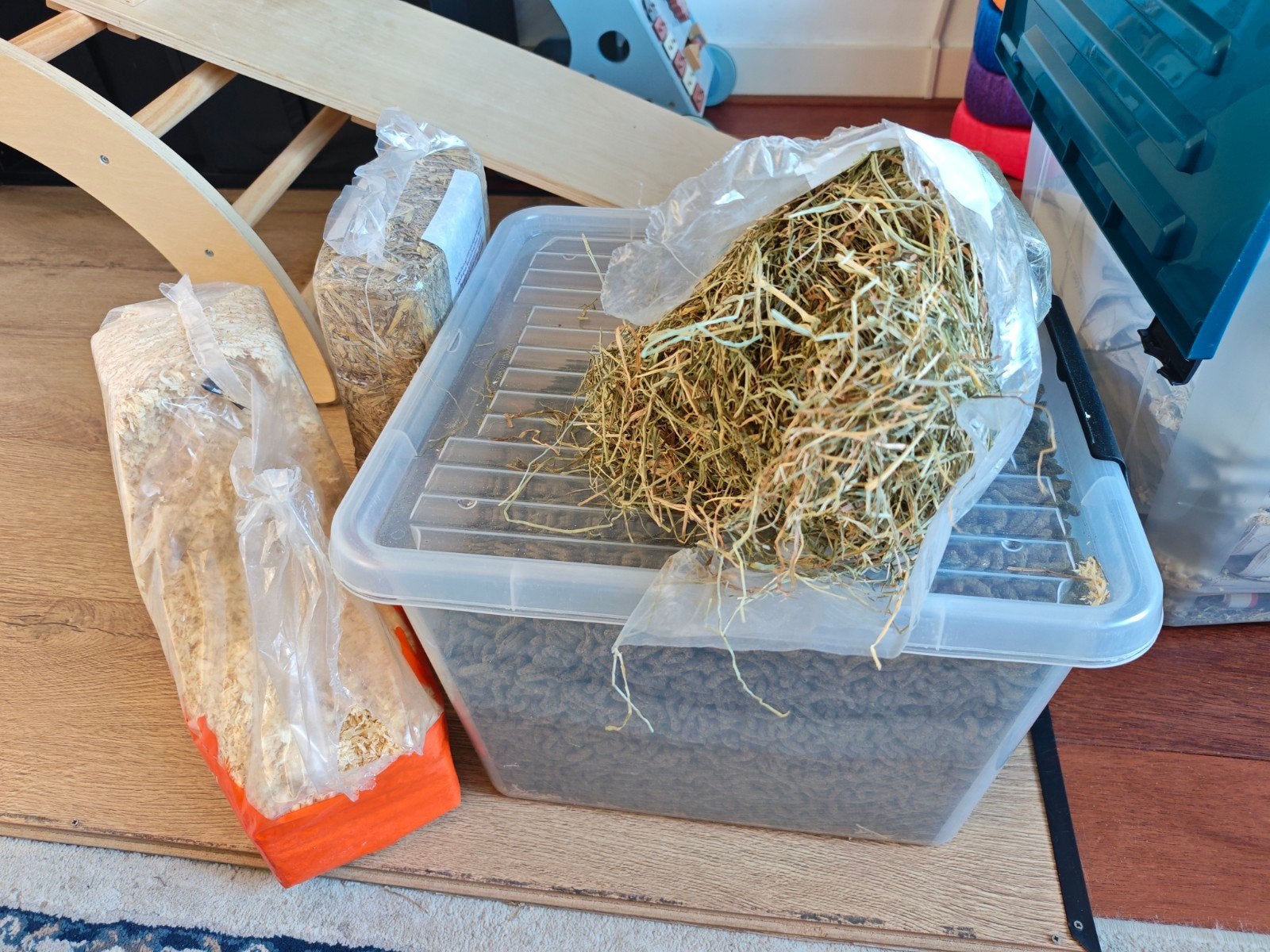 Konijnenvoer (Selective Adult 10kg + stro + hooi), Dieren en Toebehoren, Dierenvoeding, Ophalen of Verzenden, Vee