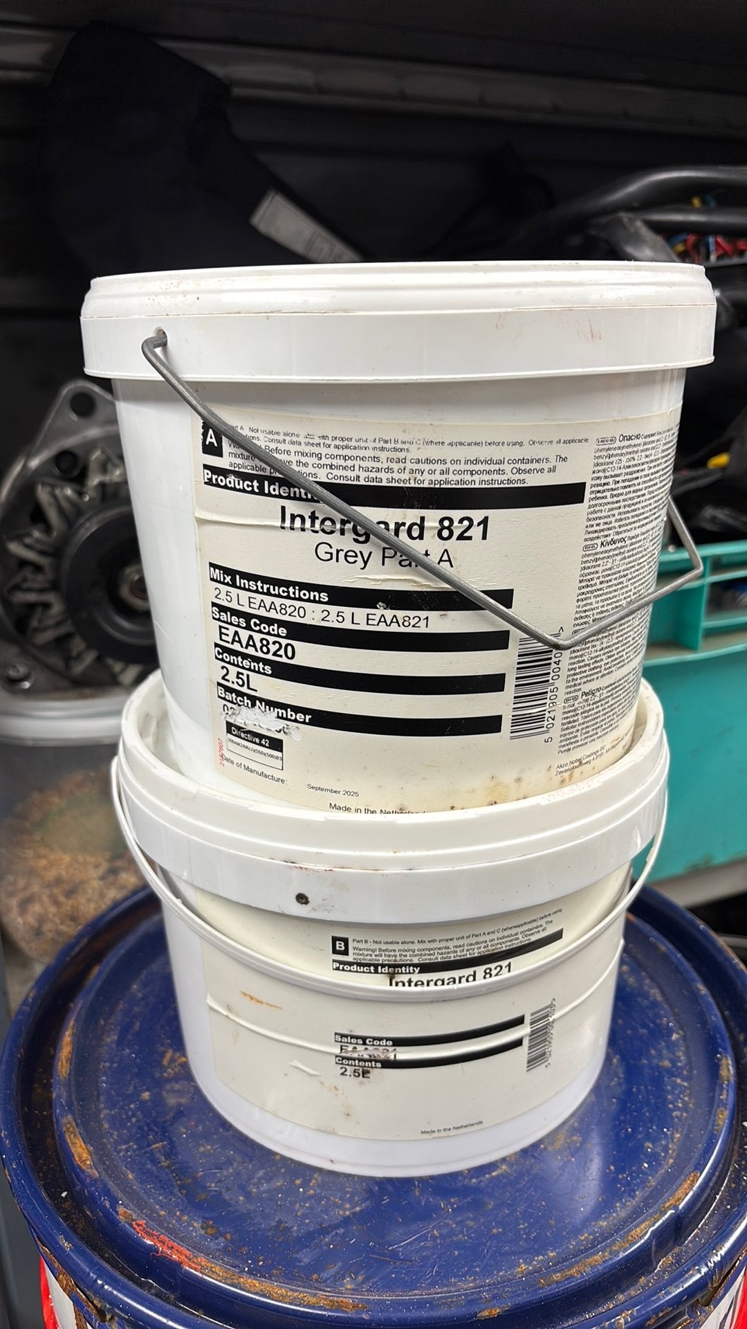Intergard 821 epoxy plamuur, Watersport en Boten, Ophalen, Nieuw