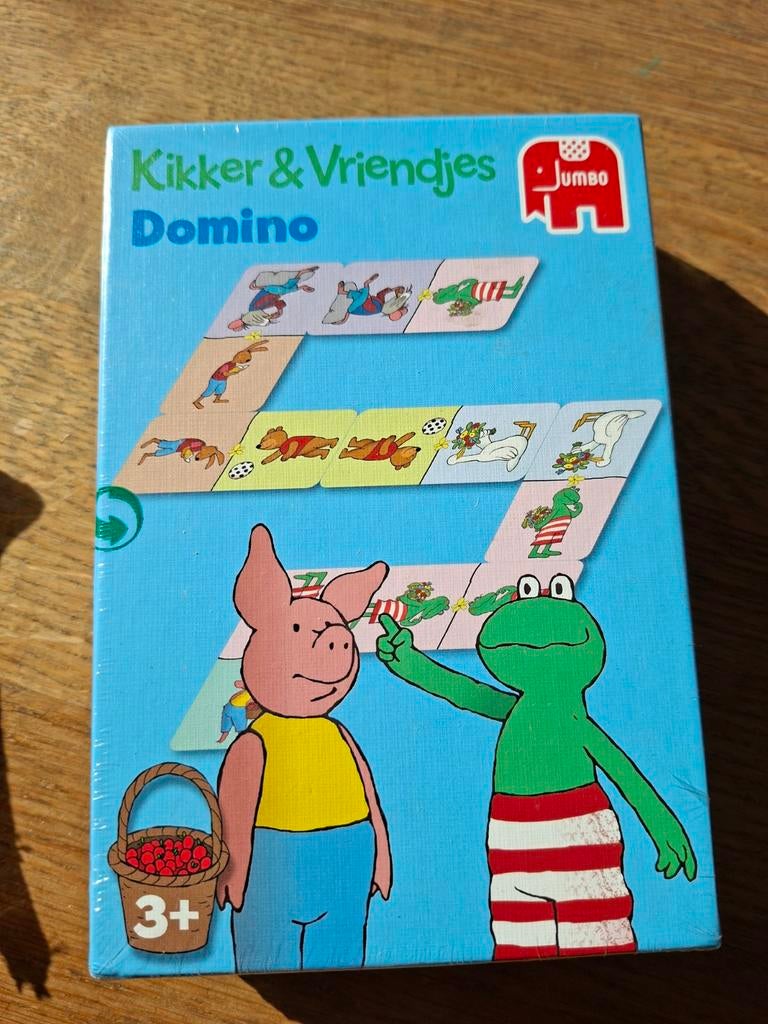 Kikker & Vriendjes Domino - Leuk familiespel!, Jumbo, Nieuw, Ophalen of Verzenden, Een of twee spelers