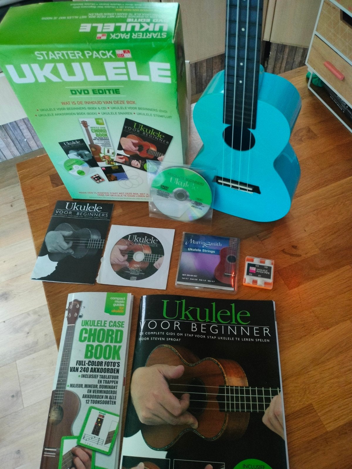 Ukulele set, Ophalen of Verzenden, Zo goed als nieuw, Overige typen