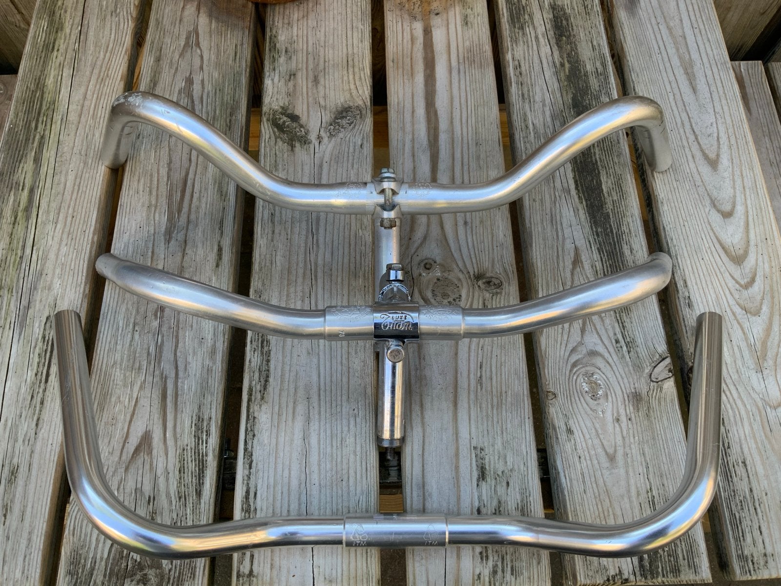 Vintage Fiets Sportsturen - Diverse Modellen, Fietsen en Brommers, Gebruikt, Stuur, Ophalen of Verzenden, Aluminium