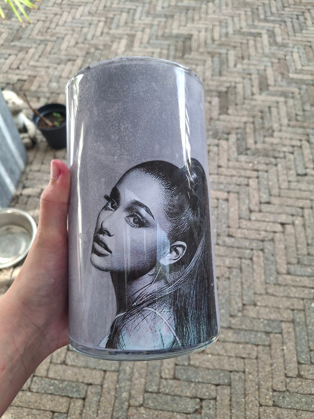 Ariana Grande vaas, Antiek en Kunst, Ophalen of Verzenden