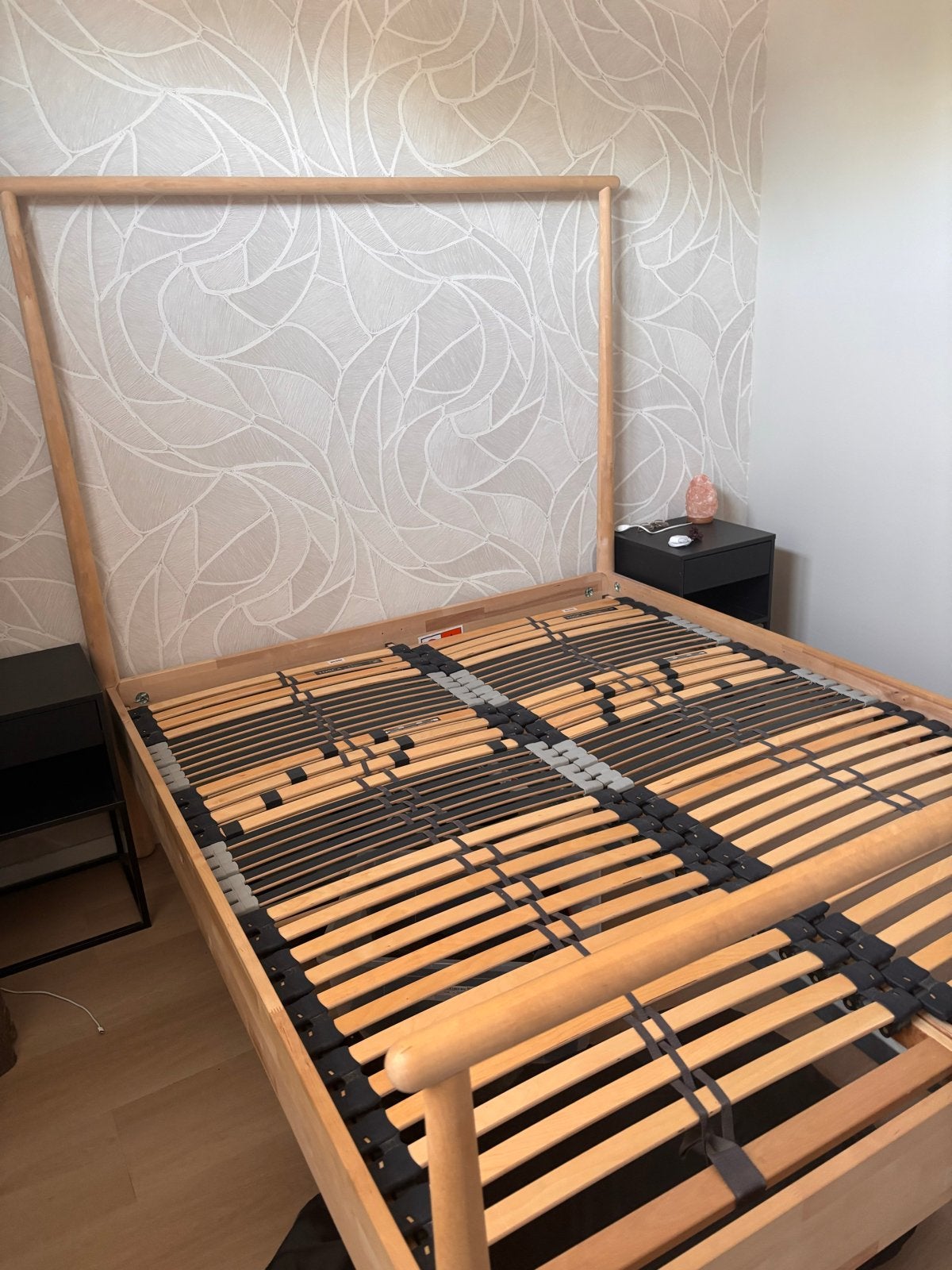tweepersoonsbed 160x200 met lattenbodems, Huis en Inrichting, Ophalen, Gebruikt, Overige kleuren, Tweepersoons