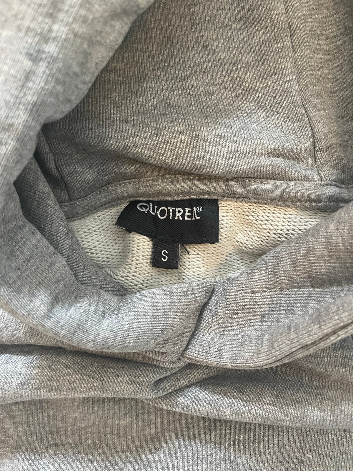 QUOTRELL Hoodie Grijs Maat S, Ophalen of Verzenden, Gedragen, Maat 46 (S) of kleiner, Grijs