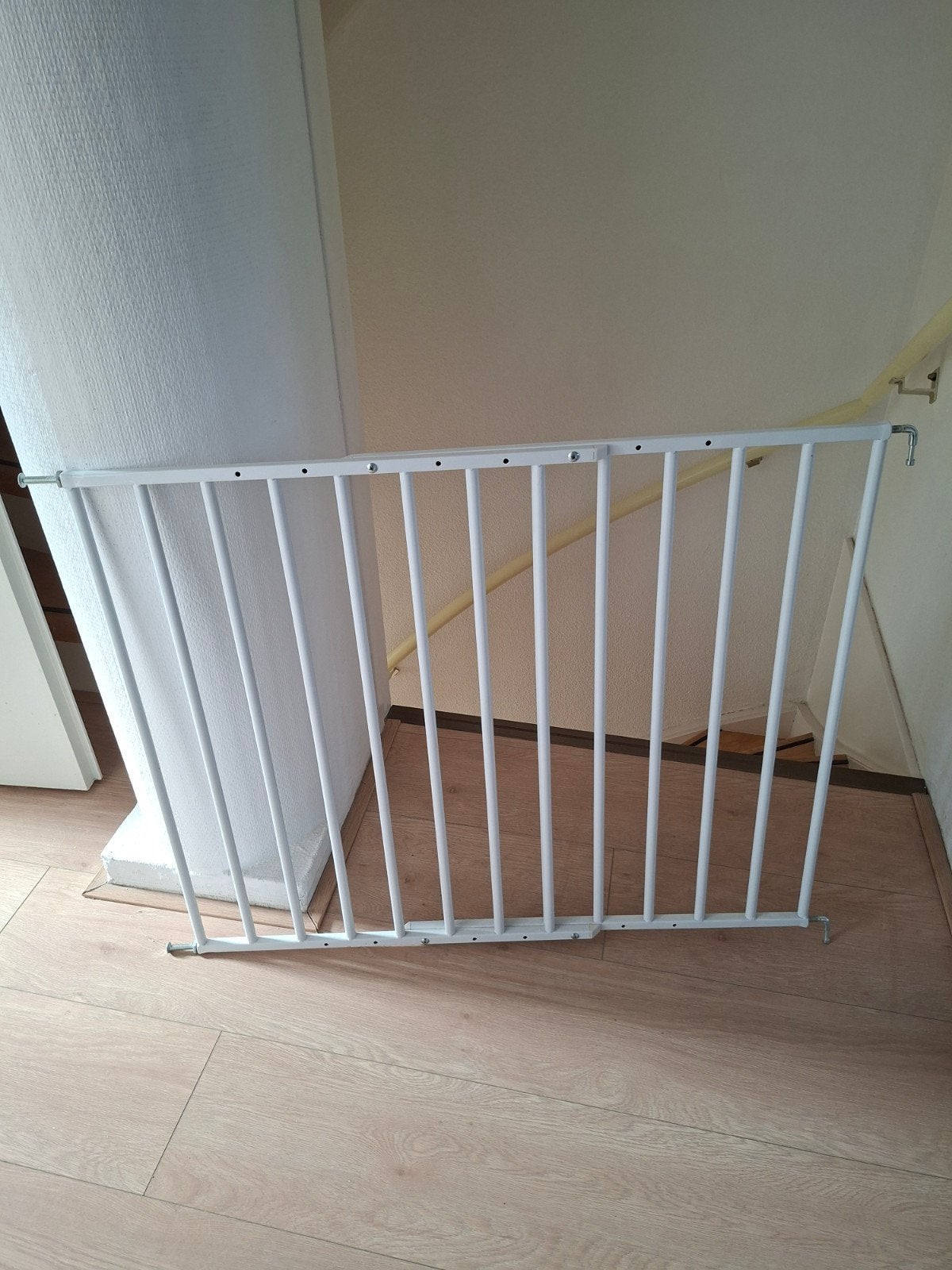 2 traphekjes, Kinderen en Baby's, Ophalen, Zo goed als nieuw, Metaal of IJzer, Schroefhekje