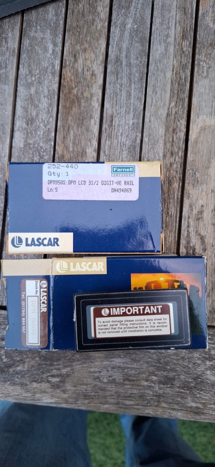 Lascar DPM950S LCD Digitale Voltmeter - Nieuw in doos, Ophalen, Zo goed als nieuw