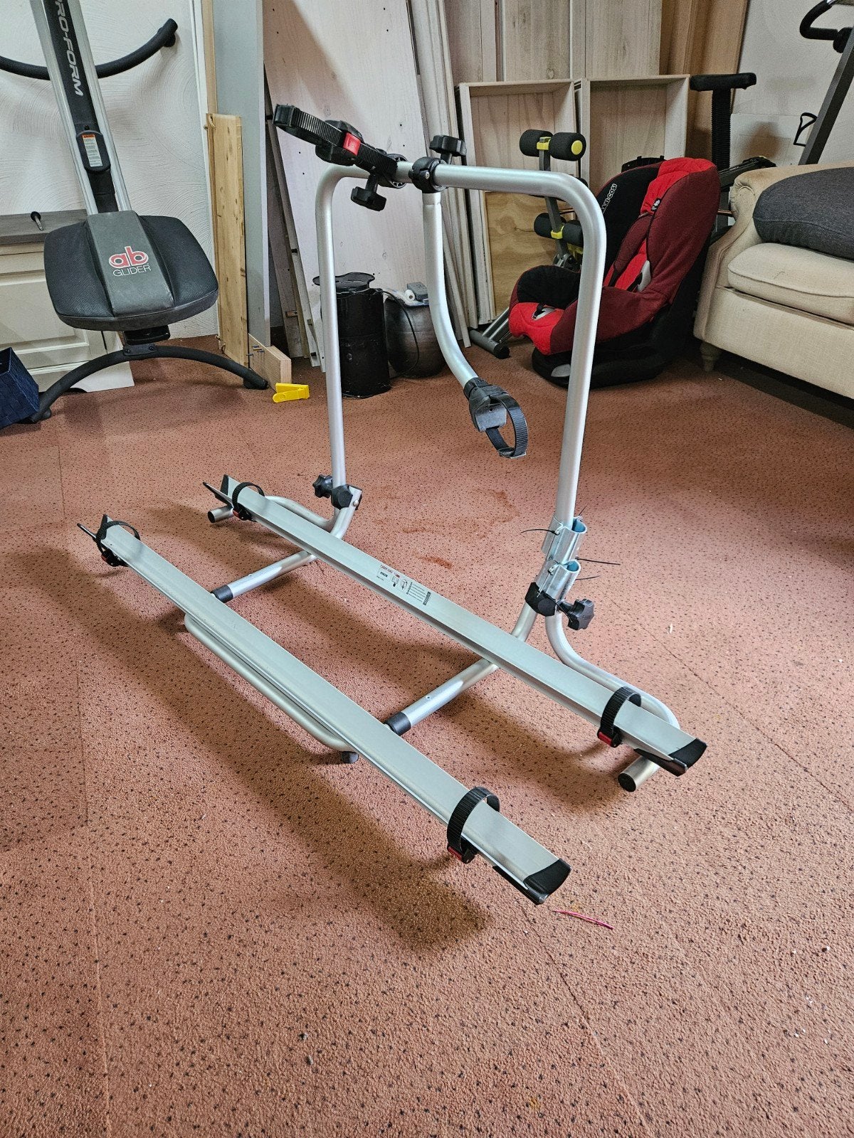 Fiamma Carry-Bike Garage Plus fietsendrager voor camper, Ophalen, 2 fietsen, Zo goed als nieuw, Fietsendrager-accessoire