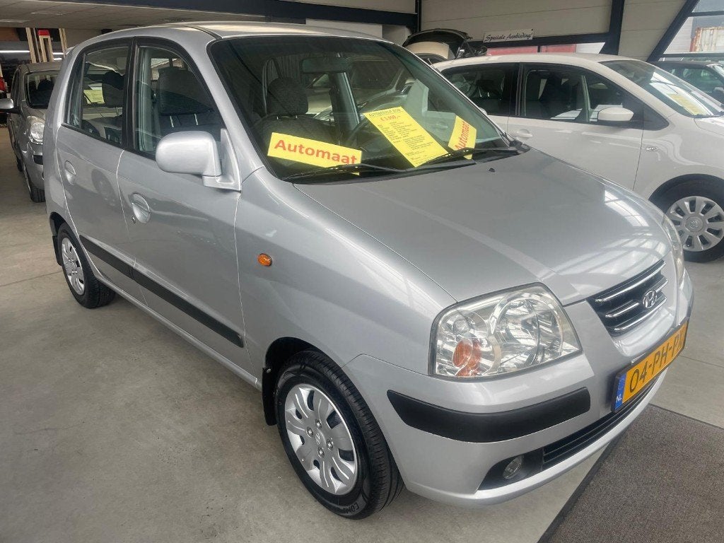 Hyundai Atos 1.1 AUT 2004 Grijs, 31 €/maand, 4 cilinders, Atos, Grijs