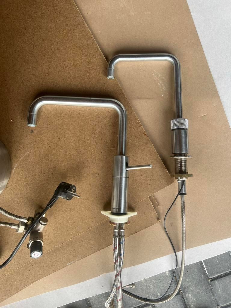 Mooie nette Quooker Combi met aparte kokendwaterkraan, Ophalen, Zo goed als nieuw